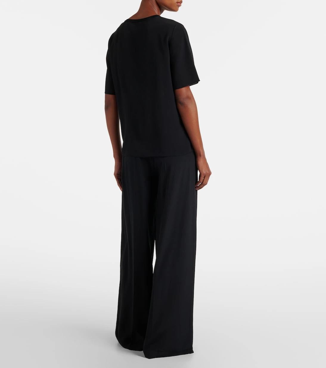 Joseph - Hulin silk crêpe de soie wide-leg pants