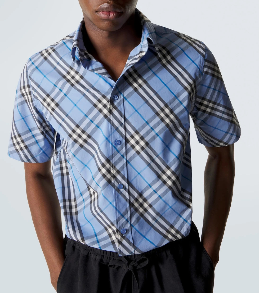 Burberry - Burberry Check cotton poplin shirt