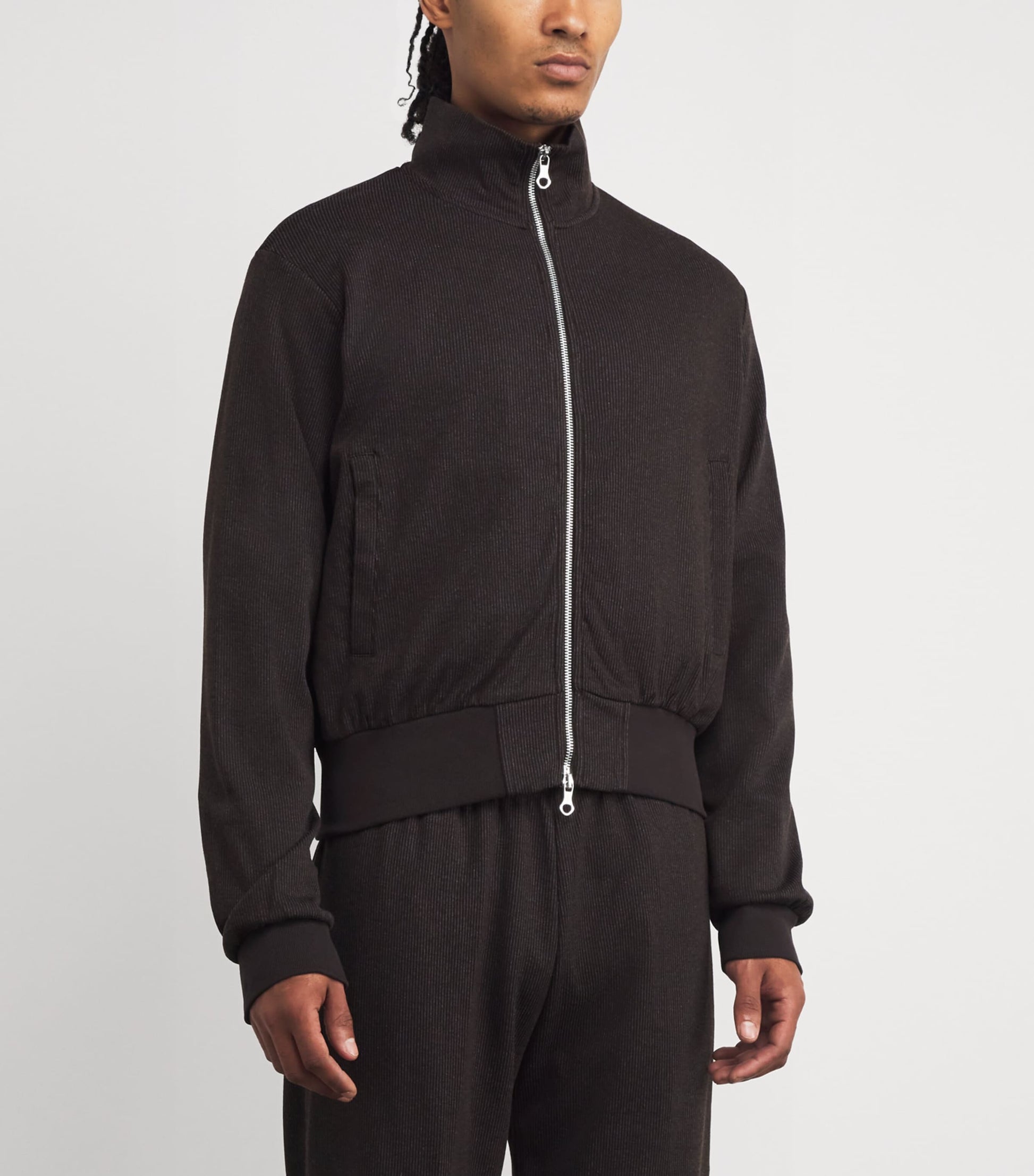 Our Legacy Black Micro-Corduroy Mob Jacket