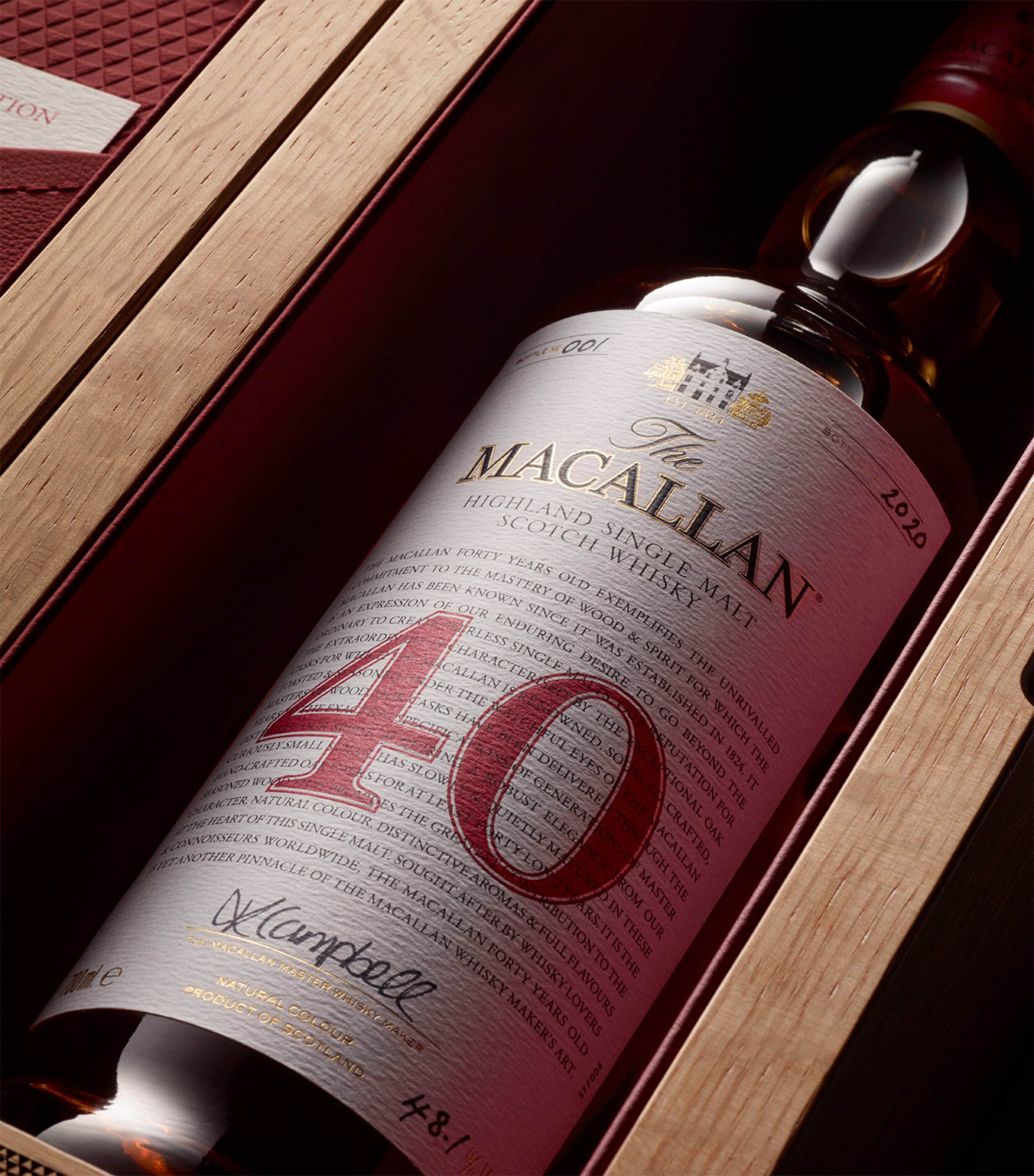 40-Year-Old The Red Collection Single Malt Scotch Whisky (70cl)