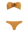 Yellow Flower Lucky Bandeau Bikini