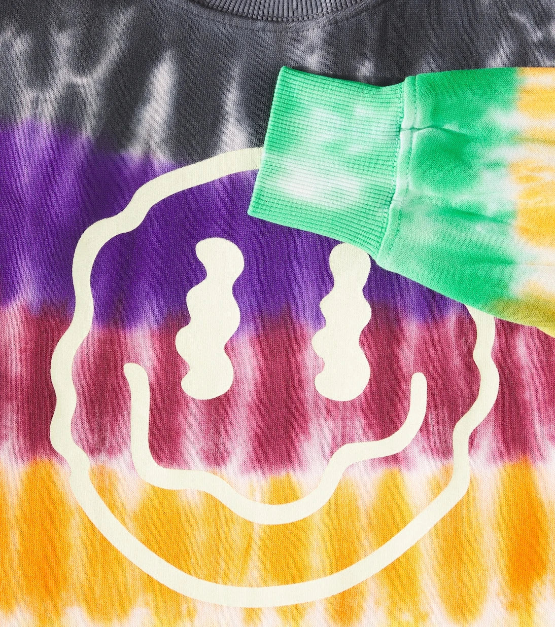 Molo - Memphis dyed cotton sweatshirt