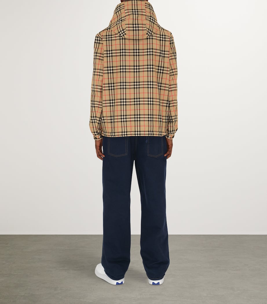Burberry Beige Reversible Check Jacket