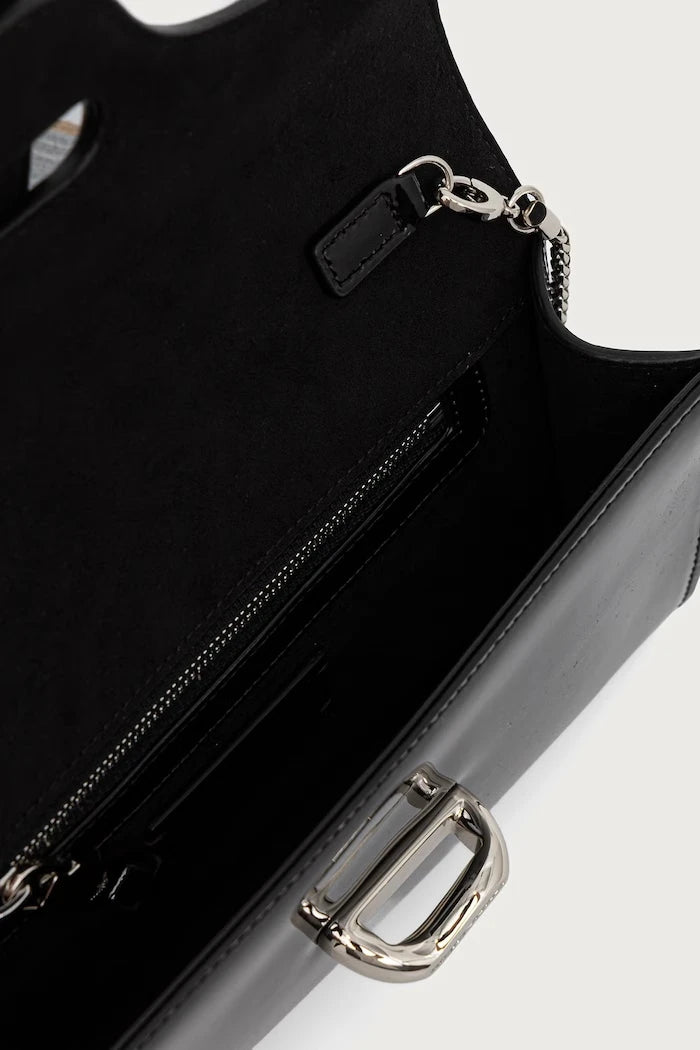 Deri kadın clutch
