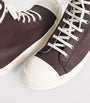 DRKSHDW Waxed Canvas High-Top Sneakers
