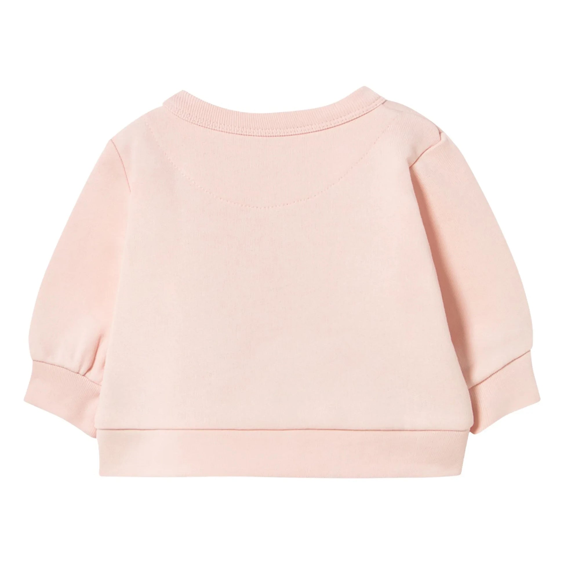 Tinycottons - Sweat Dog Tiny 26 Organic Cotton Baby | Pale Pink