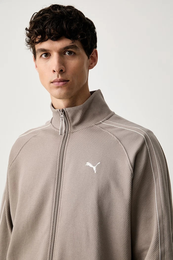Puma fermuarlı erkek pamuklu CLASS sweatshirt