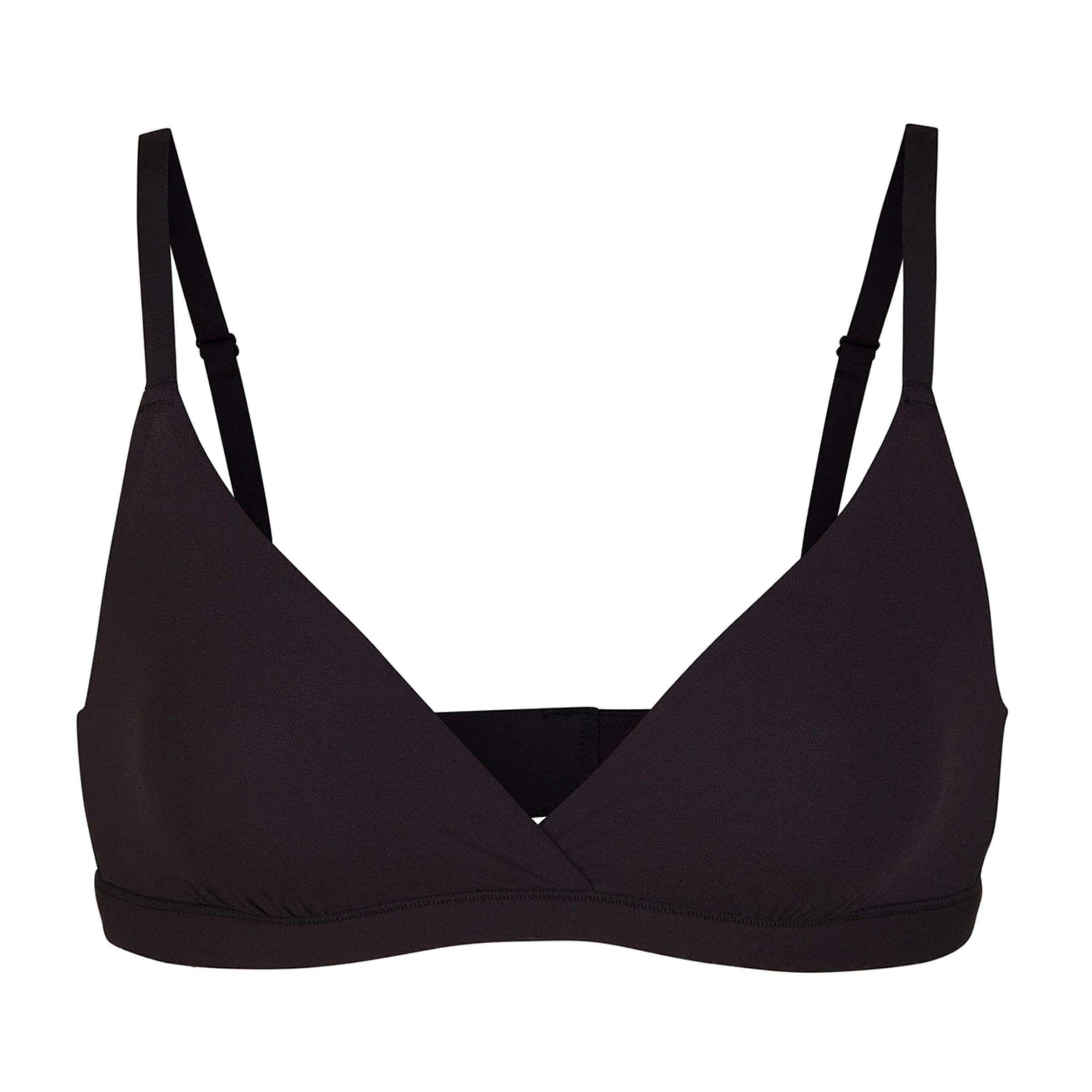 Skims Black Fits Everybody Triangle Bralette