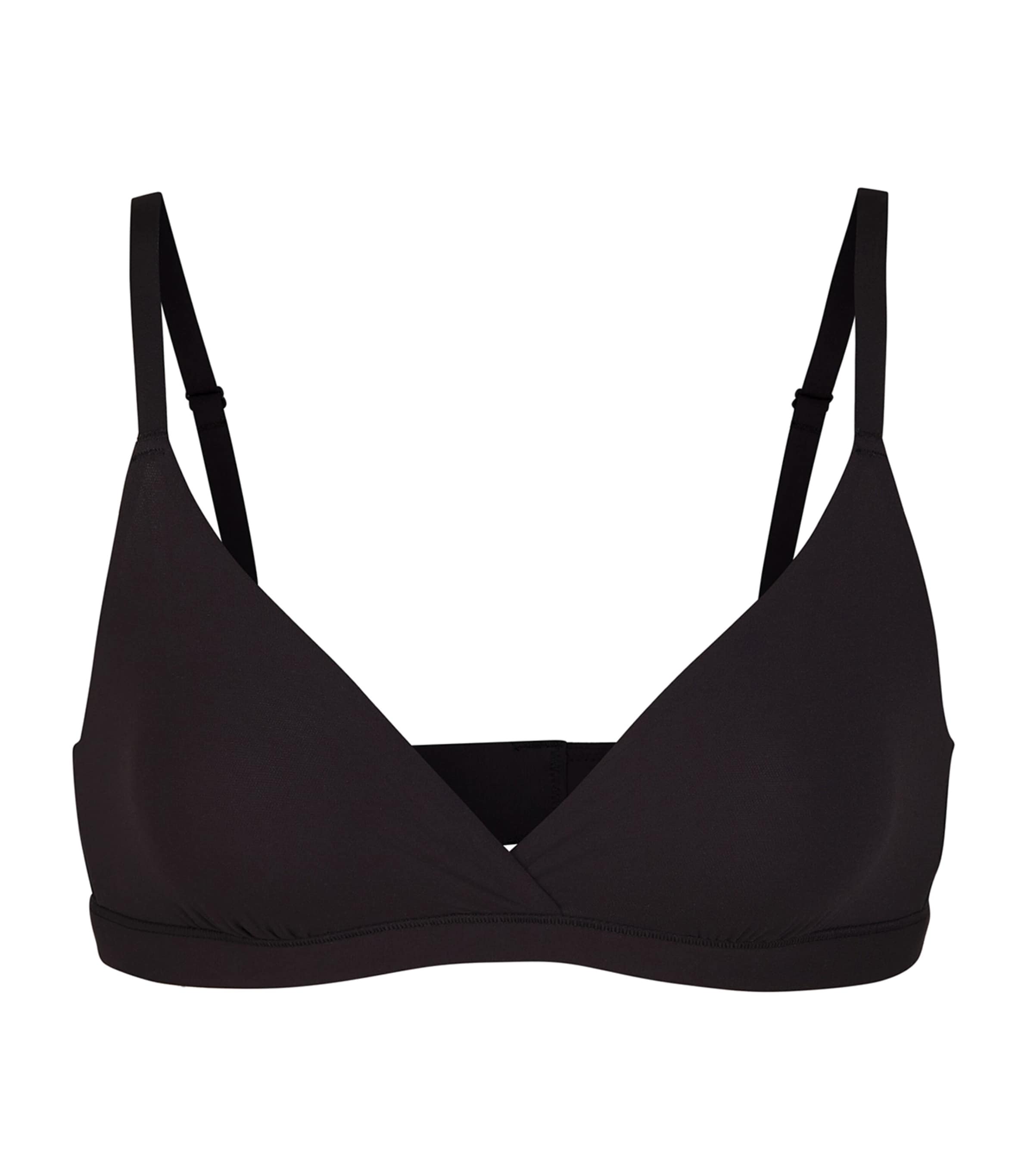 Skims Black Fits Everybody Triangle Bralette