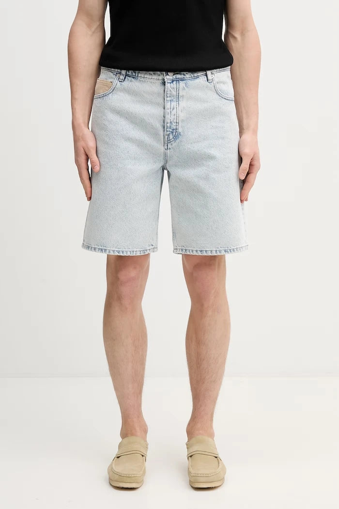 Drôle de Monsieur erkek kısa denim şort