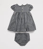 Ralph Lauren Kids Cotton Check Dress and Bloomers Set (3-24 Months)
