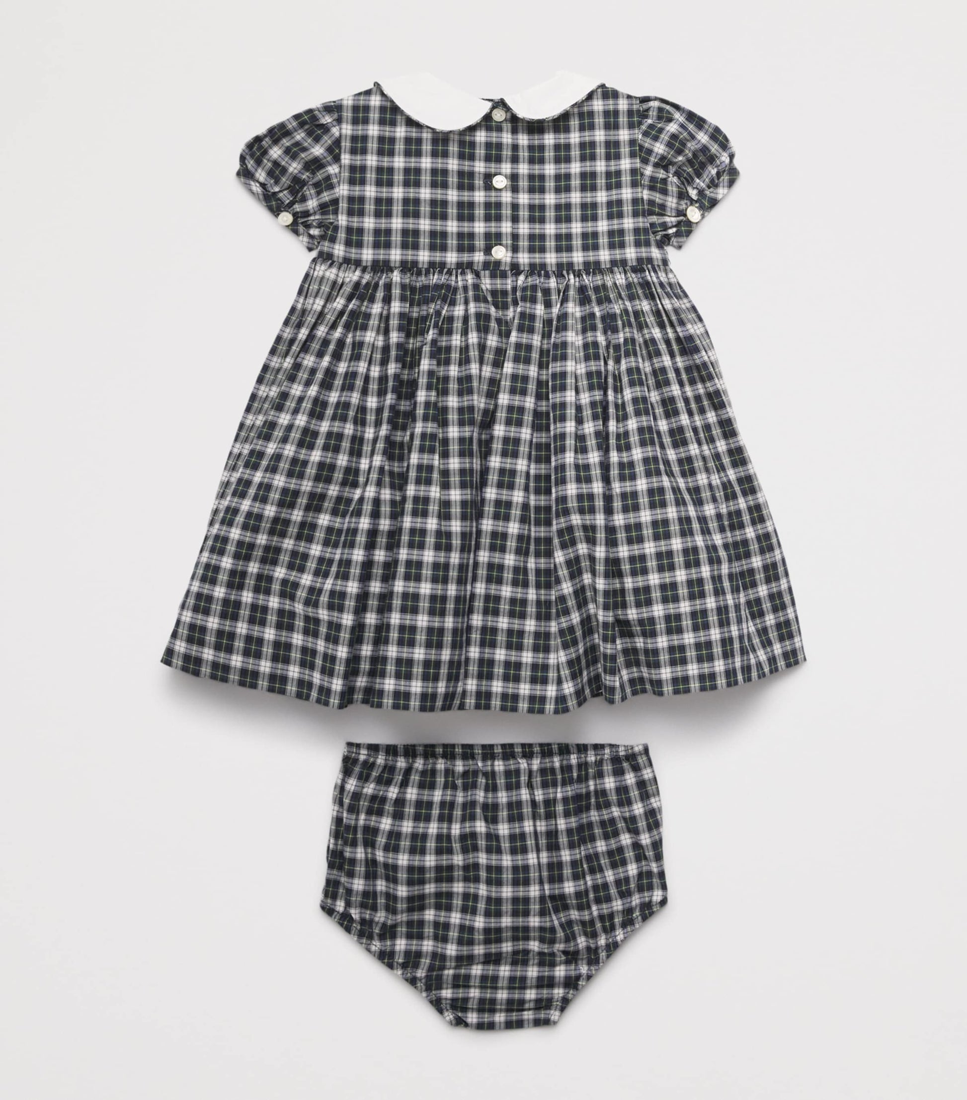 Ralph Lauren Kids Cotton Check Dress and Bloomers Set (3-24 Months)
