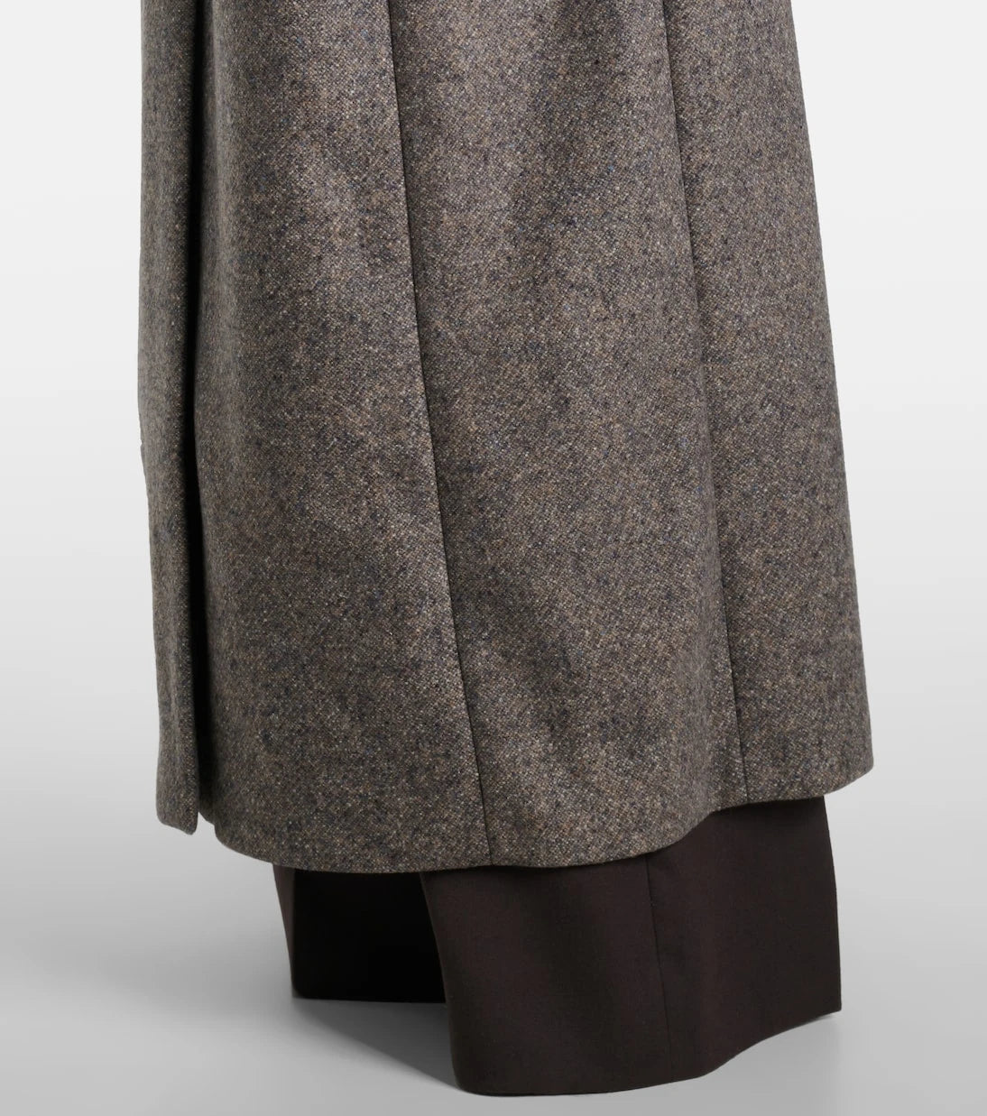Stella McCartney - Double-breasted wool and silk-blend coat