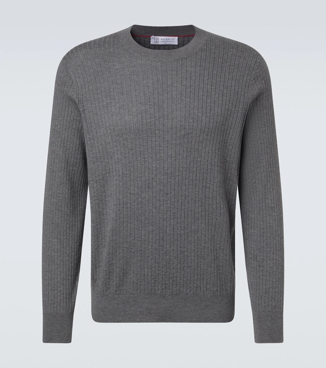 Brunello Cucinelli - Ribbed-knit cotton sweater