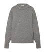 The Row Grey Ophelia Wool-Cashmere Sweater