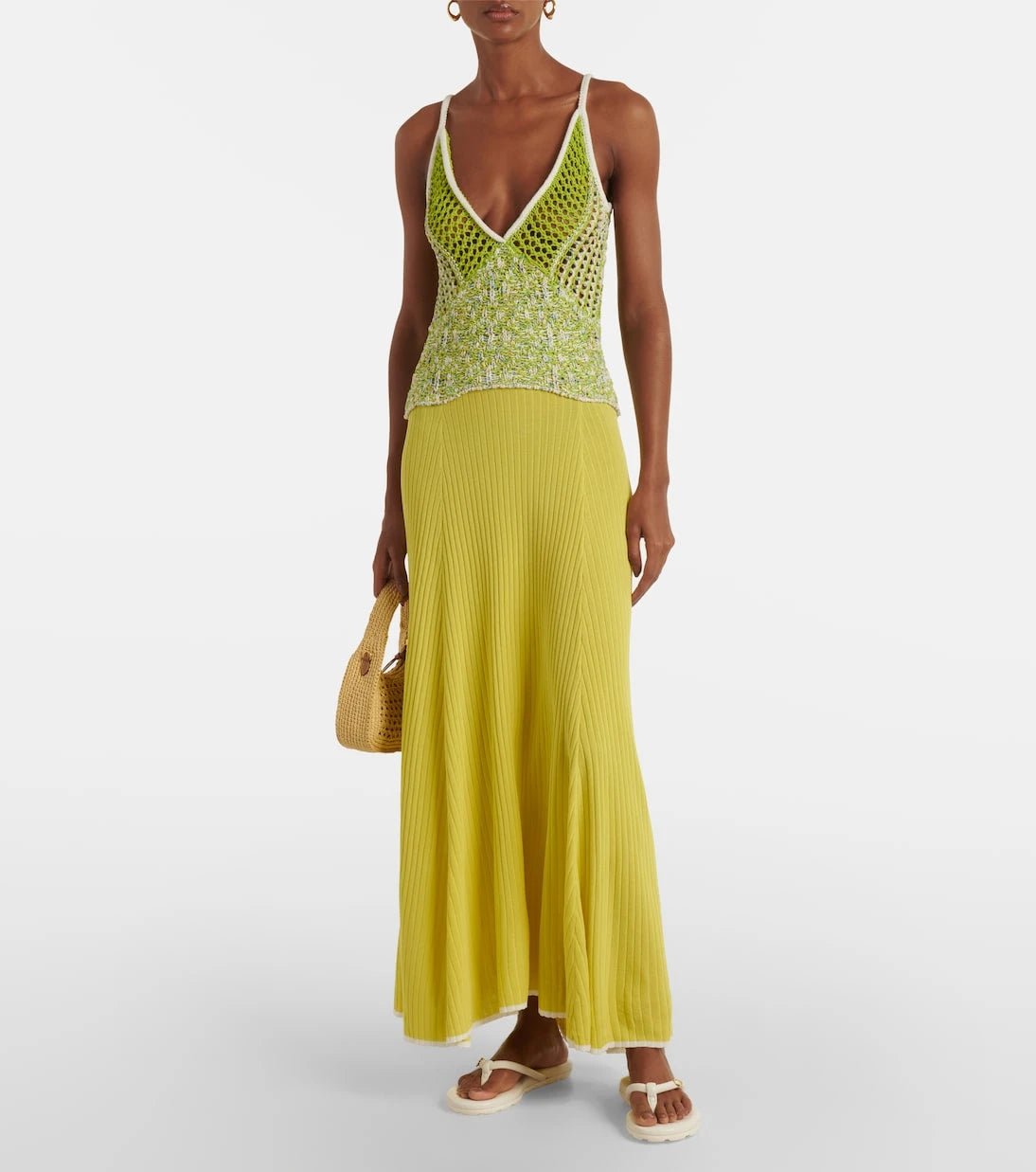 Gianvito Rossi - Juno leather thong sandals