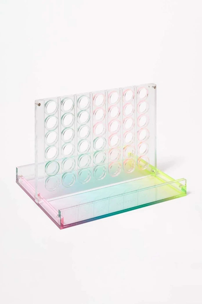 Игра SunnyLife Lucite 4 In A Row Aurora