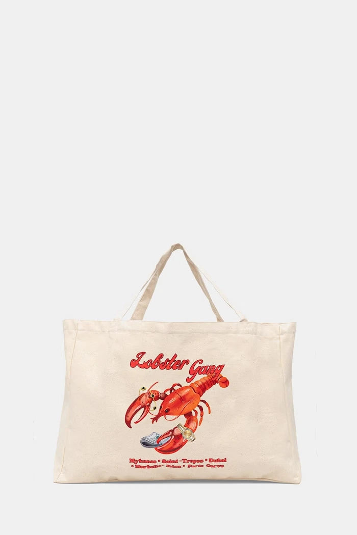 Baron Filou pamuk çanta LOBSTER GANG