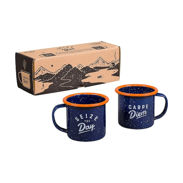 Gentelmen's Hardware Kamp için Espresso Seti 120 ml (2 Parça)
