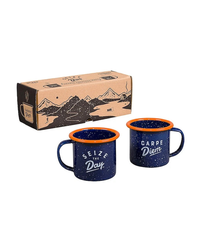 Gentelmen's Hardware Kamp için Espresso Seti 120 ml (2 Parça)