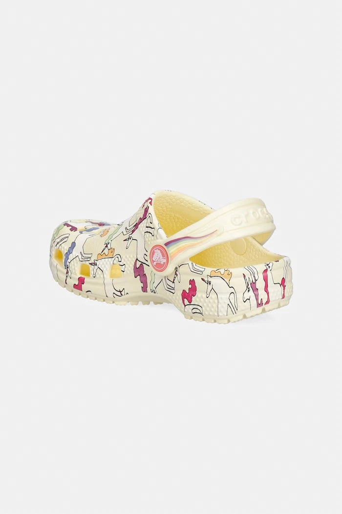 Детски чехли Crocs CLASSSIC UNICORN GRAPHIC CLOG T
