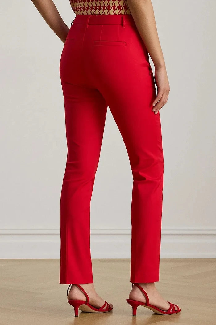 Lauren Ralph Lauren kadın pamuk pantolon