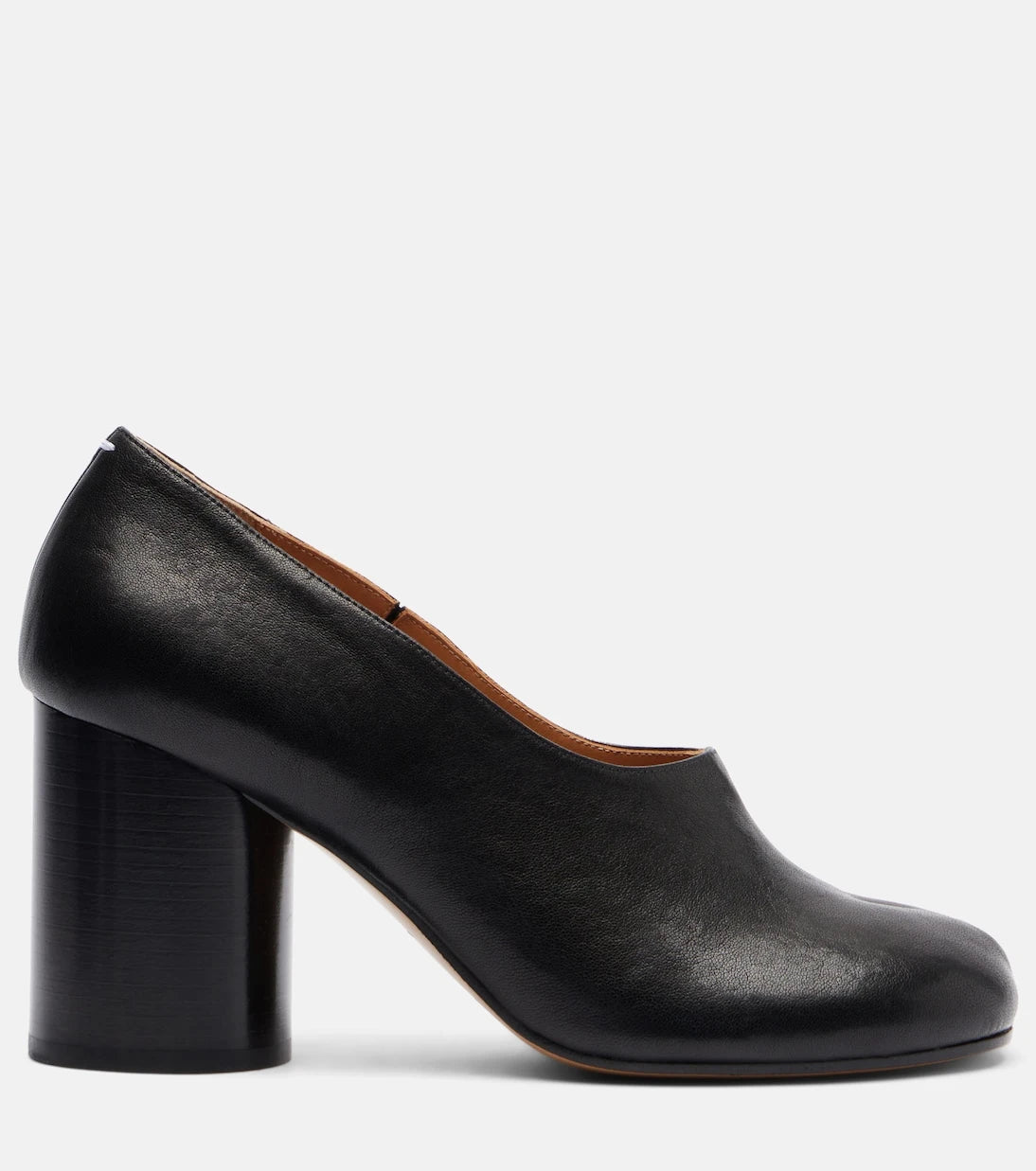 Maison Margiela - Tabi 80 leather pumps