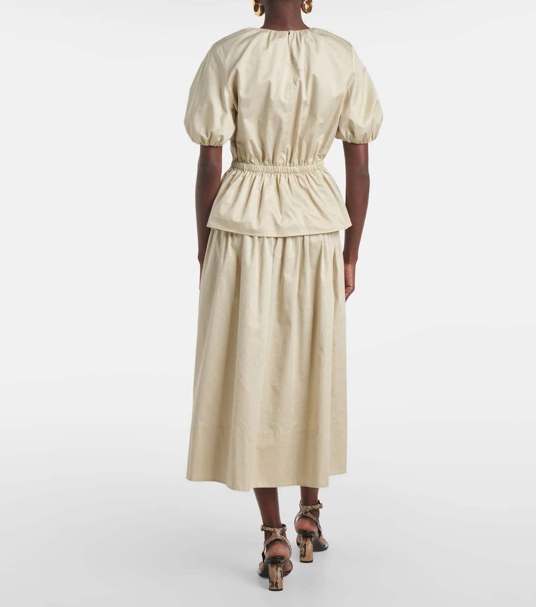 Joseph - Merlin peplum cotton blouse
