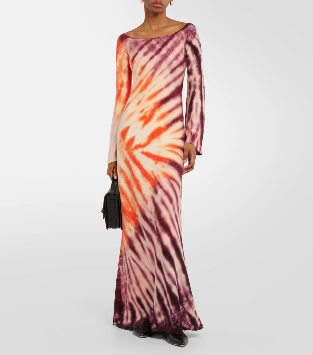 Gabriela Hearst - Kells tie-dye off-shoulder maxi dress