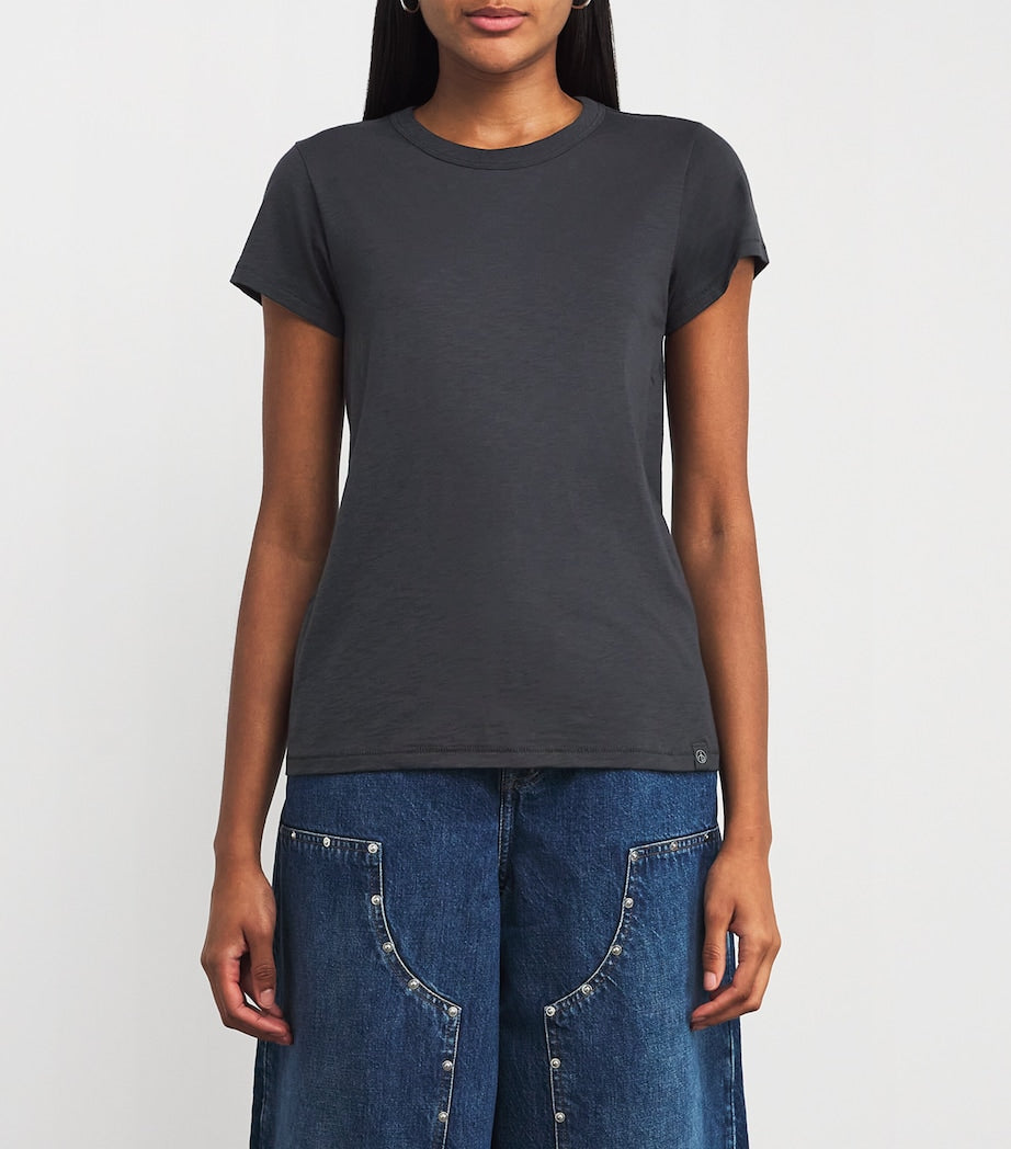 Black Pima Cotton The Slub T-Shirt