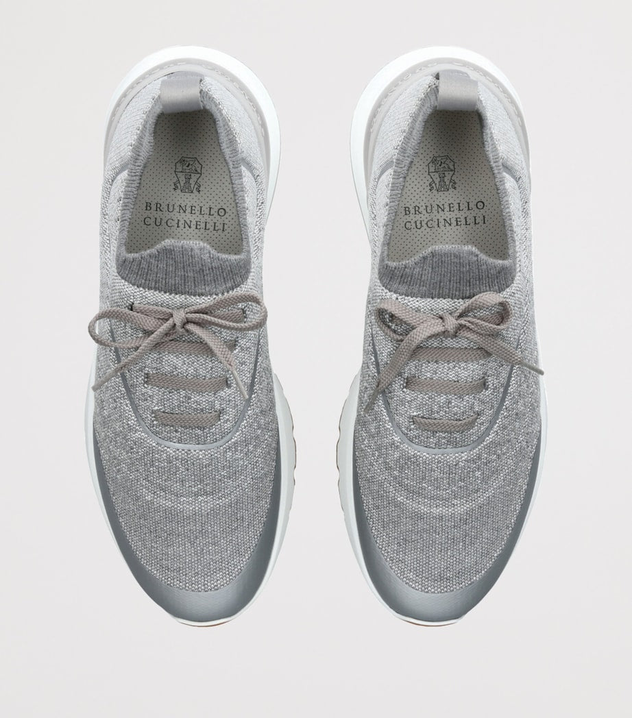 Knitted Sportiv Sneakers