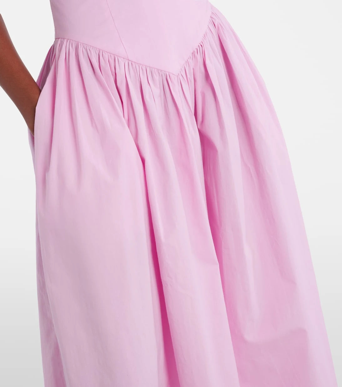 Adriana Degreas - Open-back cotton maxi dress