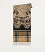 Burberry Cashmere Reversible EKD Scarf