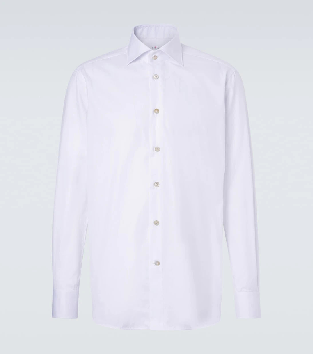 Kiton - قميص بوبلين قطني