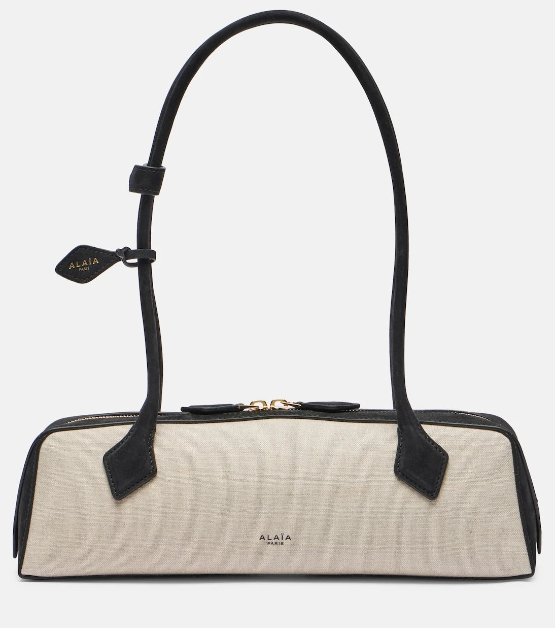 Alaïa - Le Teckel Medium canvas shoulder bag
