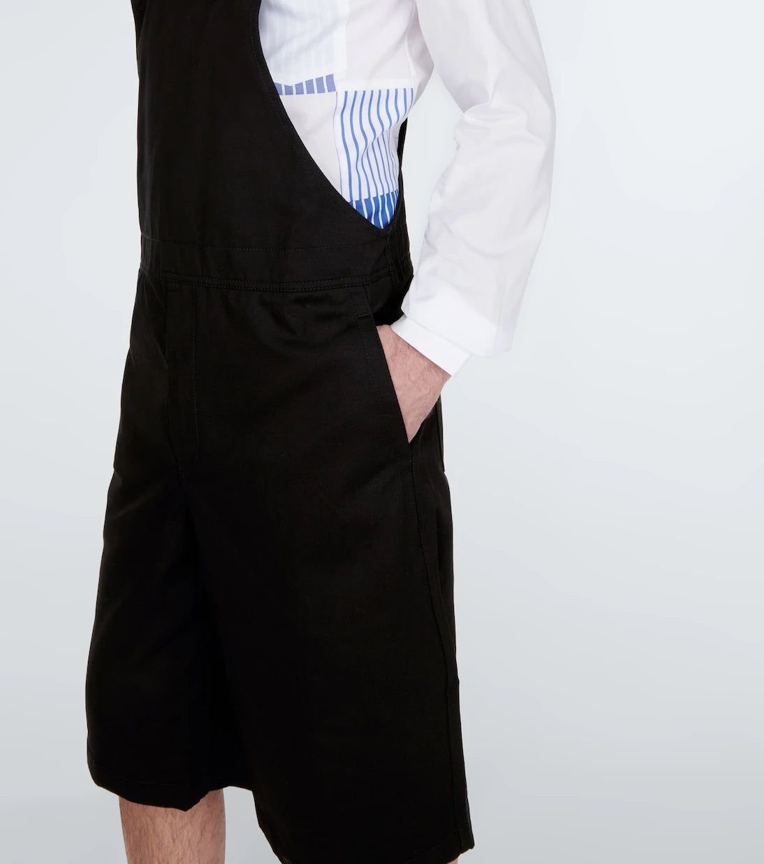 Comme des Garçons Shirt - Cotton twill overalls