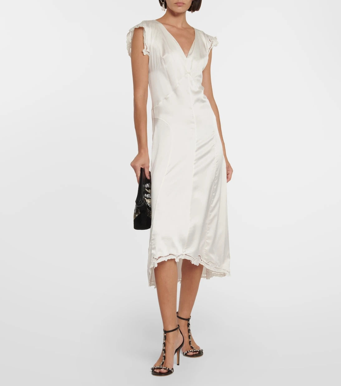 Isabel Marant - Jordina silk-blend midi dress