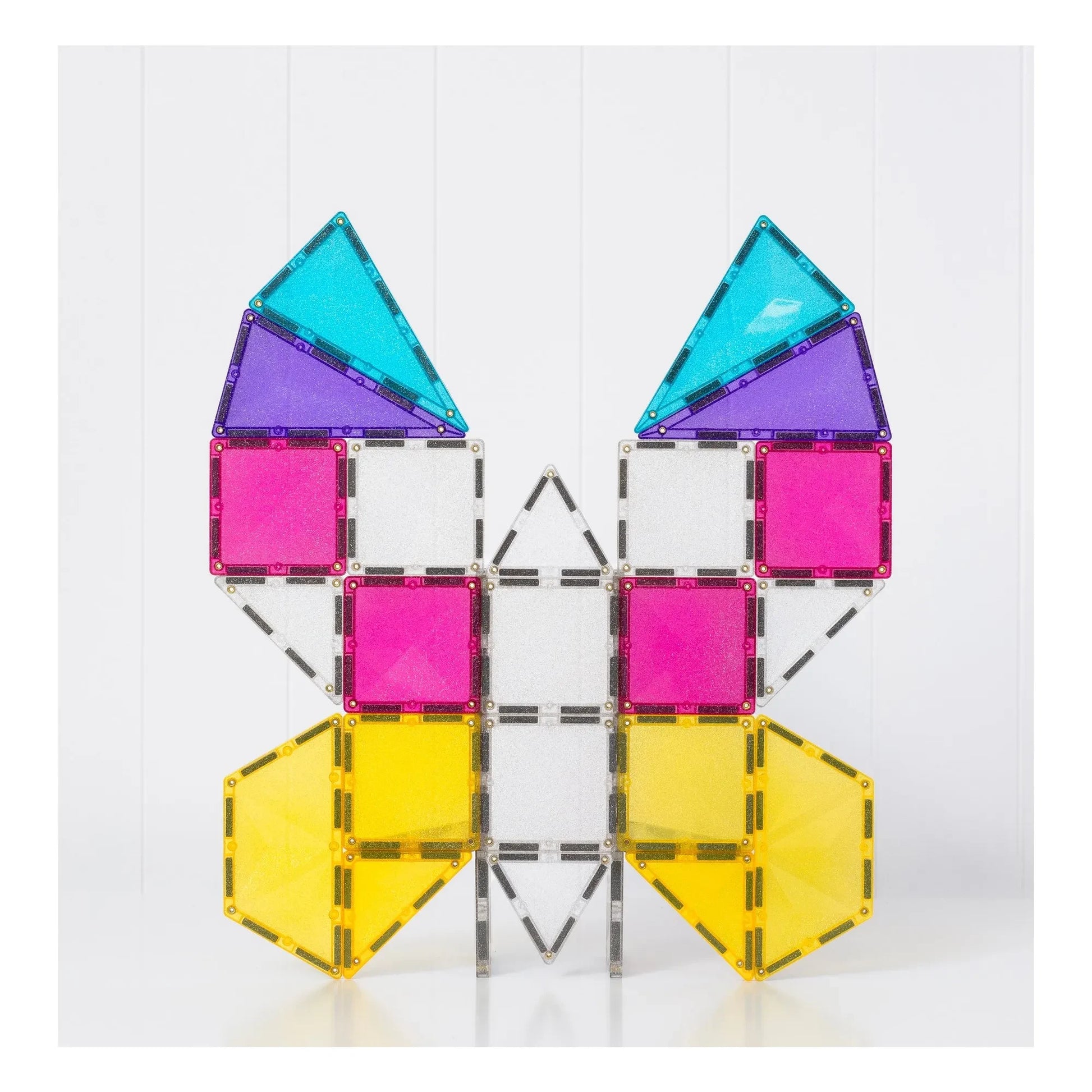 Connetix - Glitter Unicorn pack - 56 pieces | Glitter
