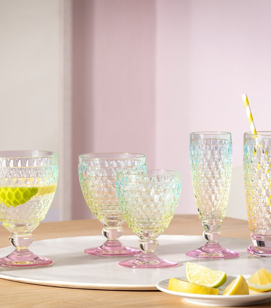 Set of 4 Boston Pearl White Wine Glasses (125ml)