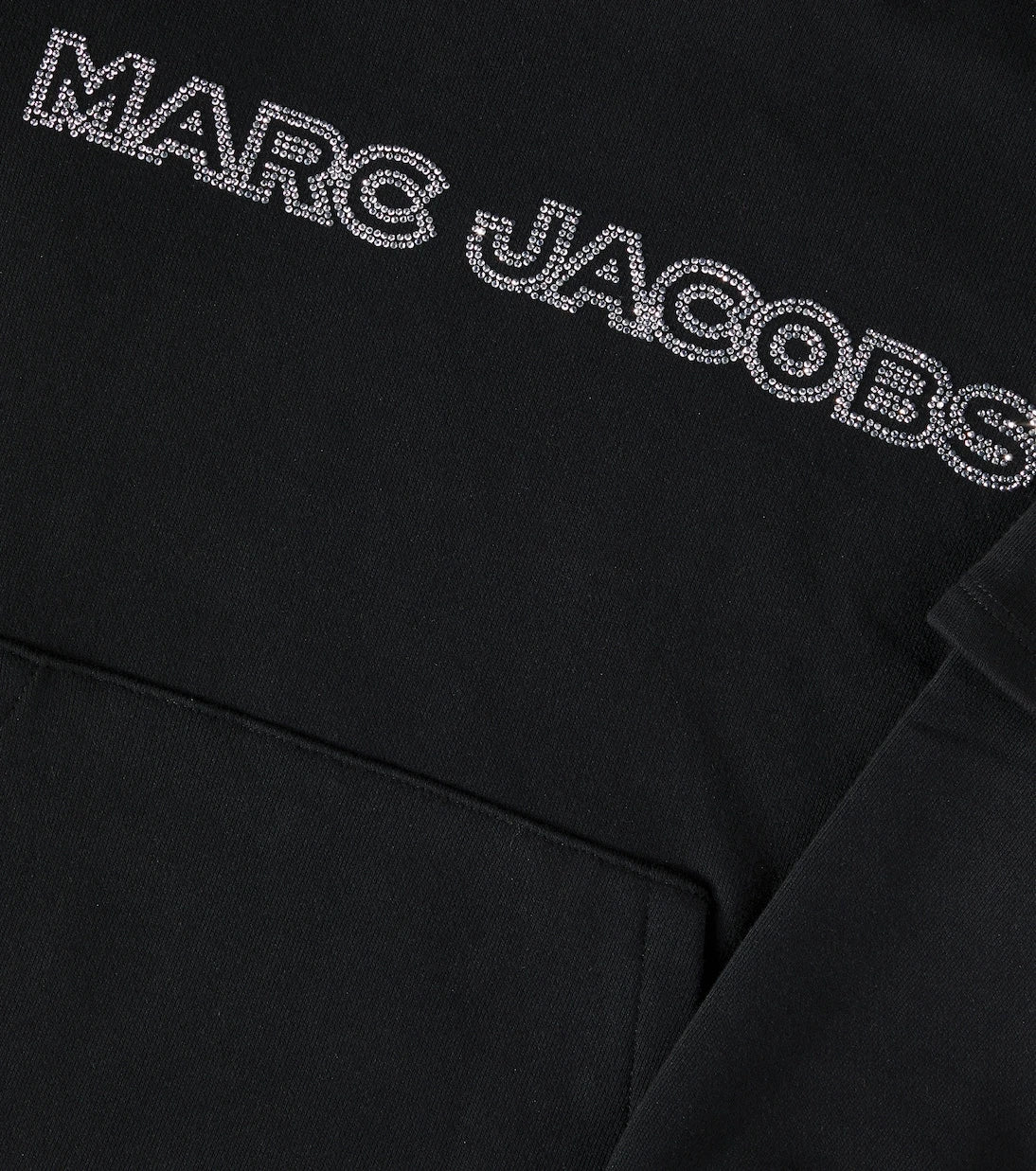 Marc Jacobs Kids - فستان سويت شيرت قطني مزين بالشعار