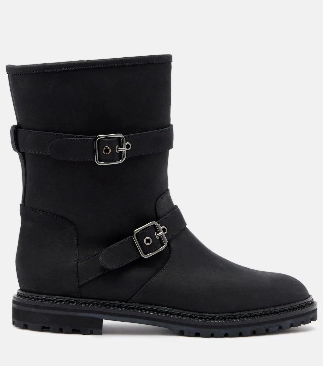 Manolo Blahnik - Sulaltrosa leather biker boots