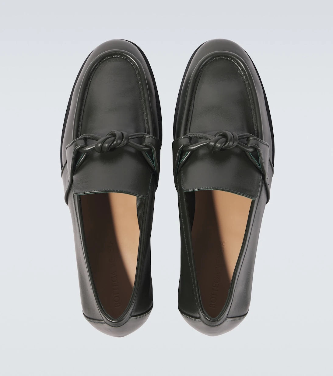 Bottega Veneta - Astaire leather loafers