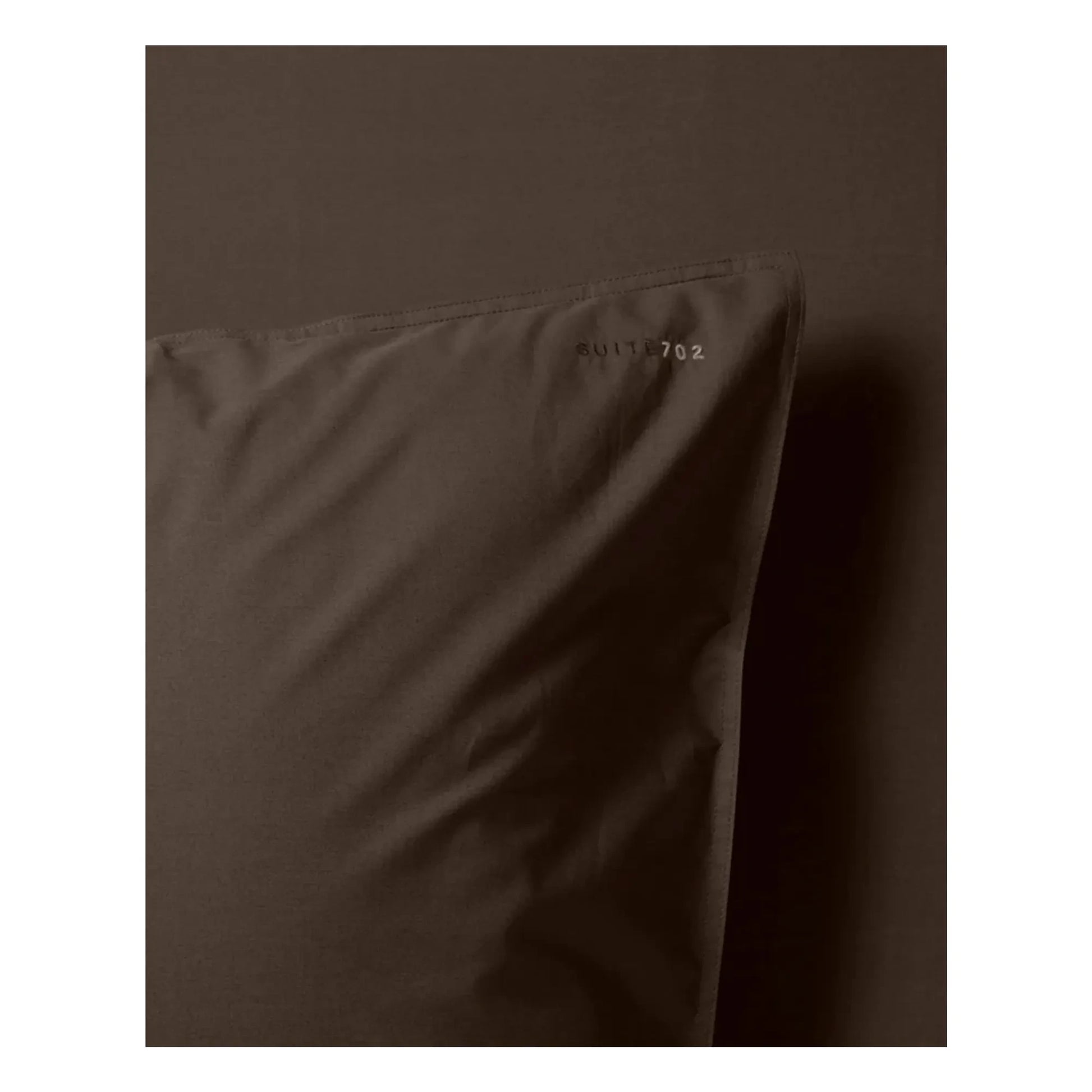 Suite 702 - Organic percale pillowcase - Coffee Brown | Coffee