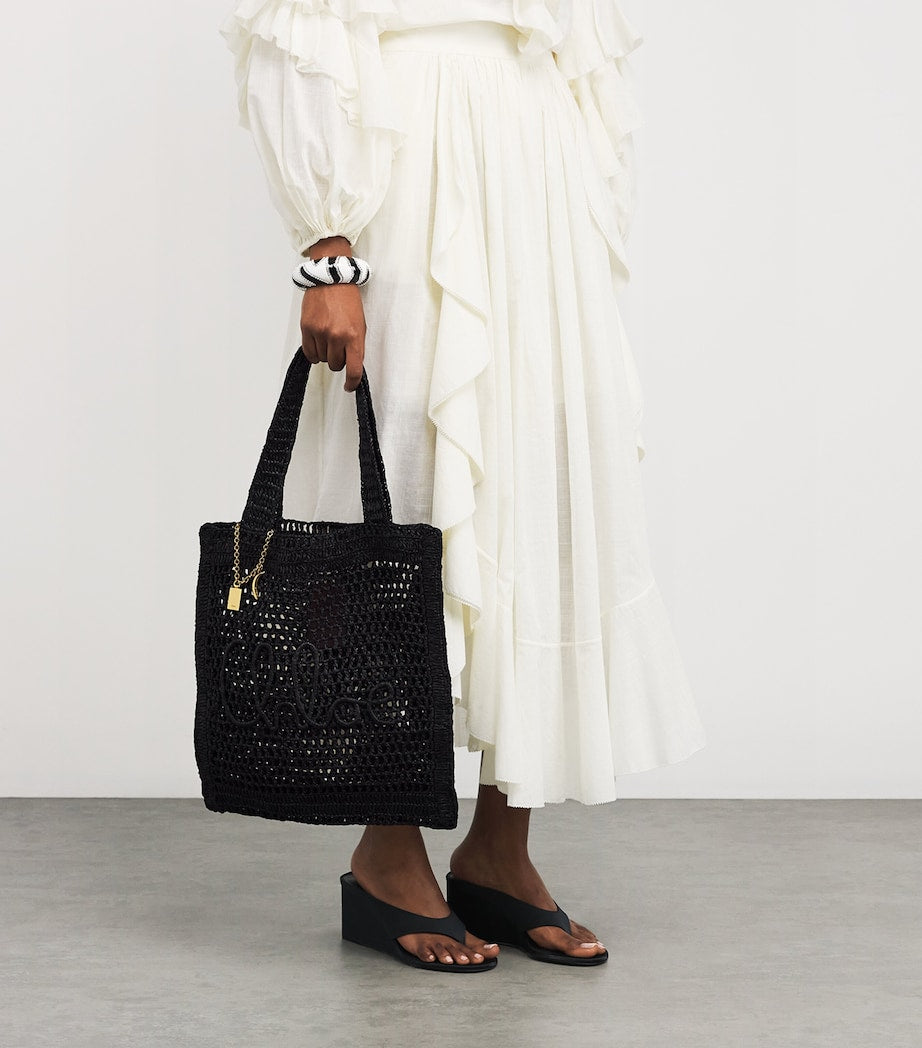 Black x Made For A Woman Banana Tote Bag