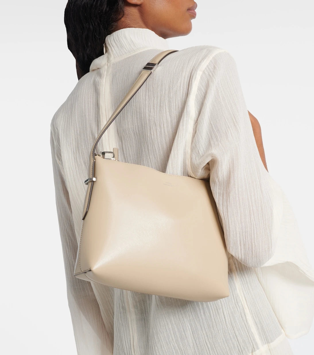 Toteme - Scoop leather shoulder bag