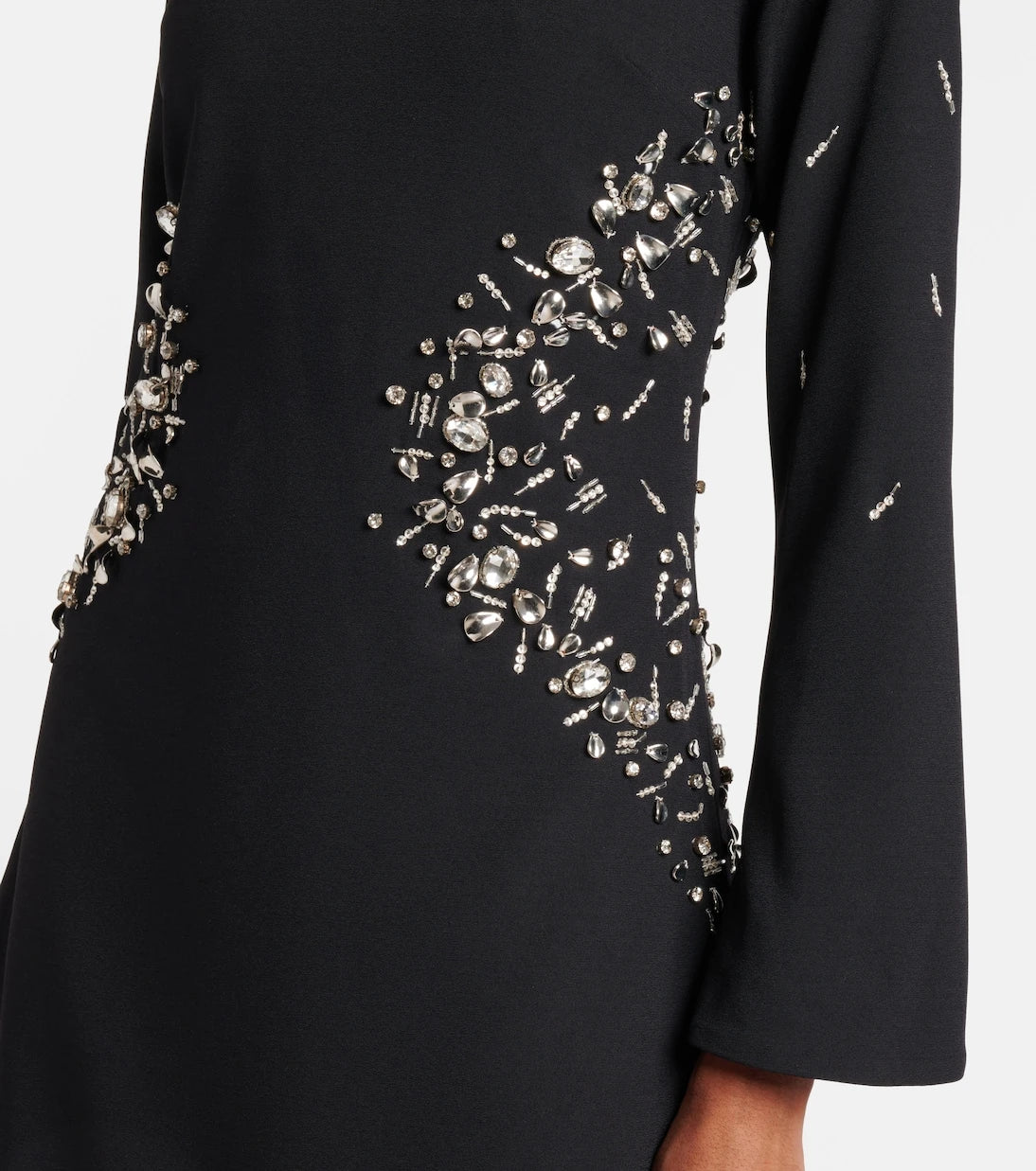 Simkhai - Carla embellished crêpe minidress