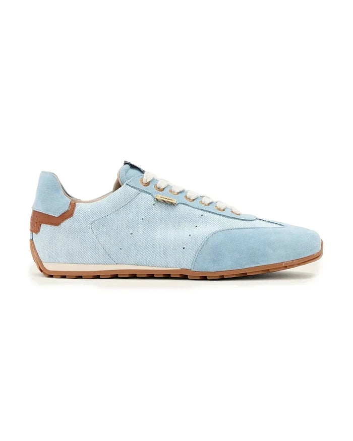AllSaints Liam Low Top маратонки дамски от велур