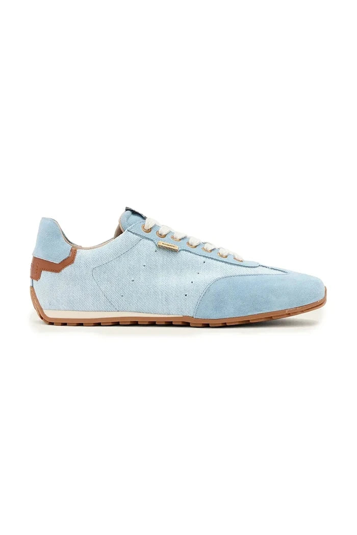 AllSaints Liam Low Top маратонки дамски от велур
