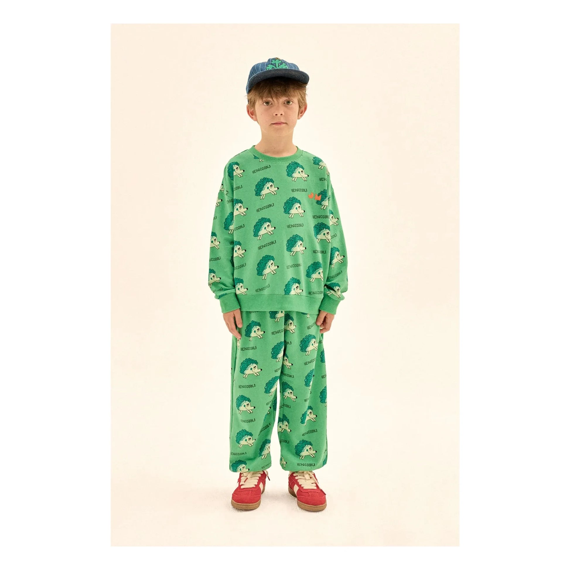 Jelly Mallow - Hedgehog sweatshirt | Green