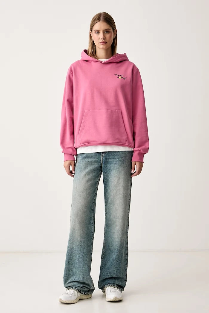 Pamuklu kapüşonlu sweatshirt